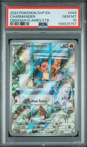 Pokémon Charmander 044 Sv: Scarlet & Violet Promo Holo PSA 10 English 2023 Card
