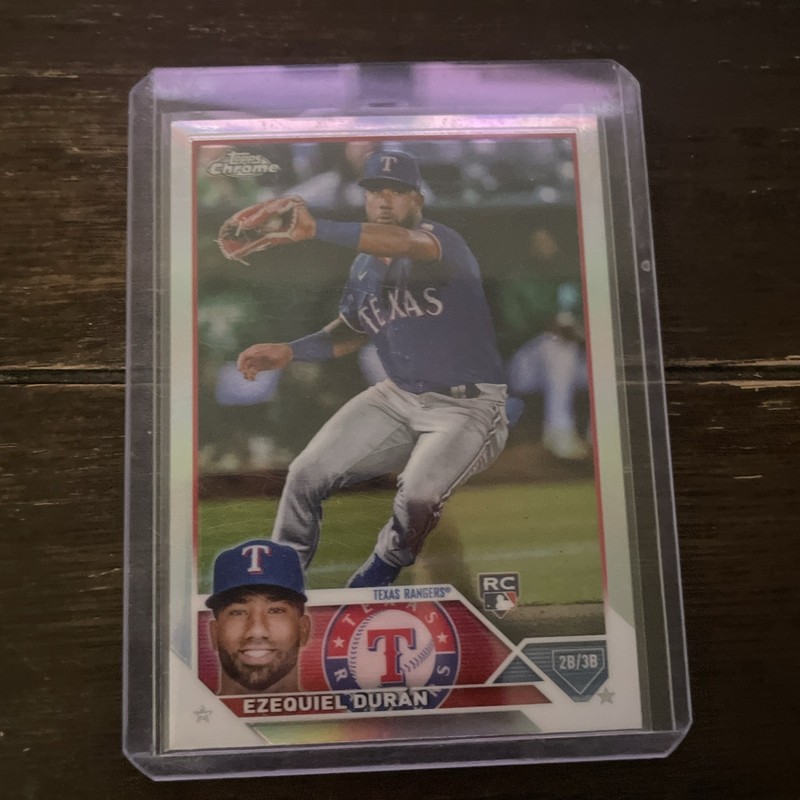 2023 Topps Chrome - Ezequiel Duran #36 Refractor (RC)