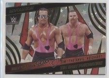 2022 Panini Revolution WWE Tag Teams Astro Bret Hart Jim Neidhart #135 Patch 2y0