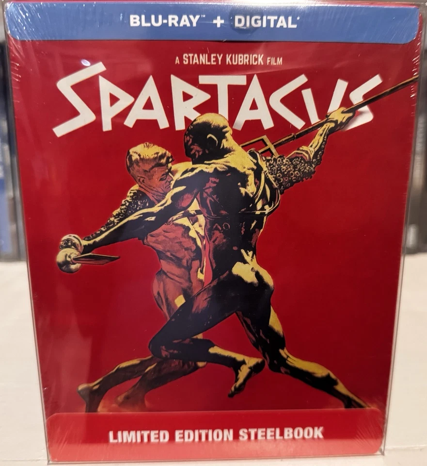 SPARTACUS Best Buy OUT OF PRINT LIMITED STEELBOOK BR w/PROTECTOR Kubrick MINT — 第 2/4 张图片
