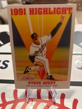 Steve Avery 1992 Score 1991 Highlight #797! 2 Card Min! Read Desc!