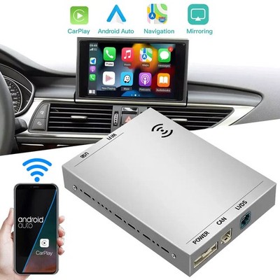 Wireless Carplay Android Auto Retrofit For Audi A6 A7 2012-2015 RMC 6.5'' Screen