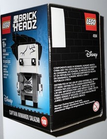 LEGO Brickheadz Set 41593 Captain Jack Sparrows & 41594 Captain Armando Salazar