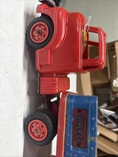 Vintage 1950’s Wyandotte Construction Co Tractor Trailer Truck With Dump Bed