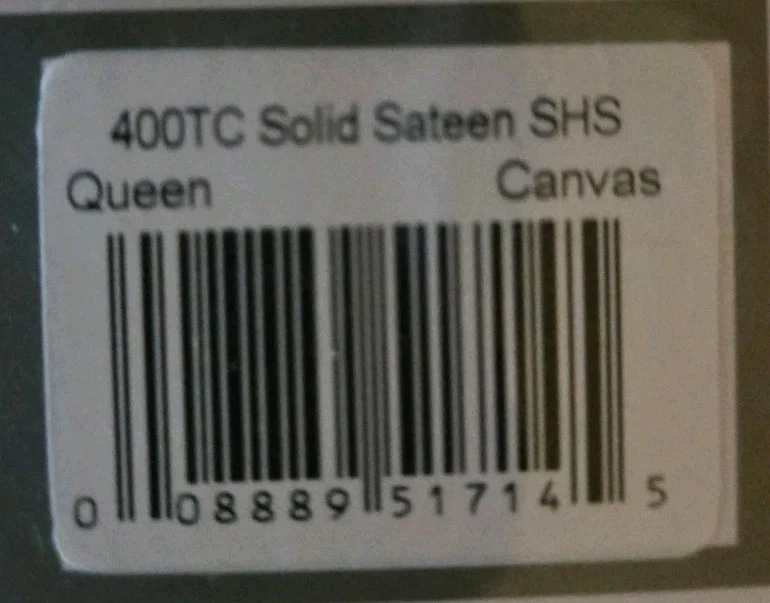 ¡Nuevo juego de sábanas Wamsutta Queen! ¡Satén 100 % algodón! ¡400 hilos! ¡Lona!  Foto 3 de 3