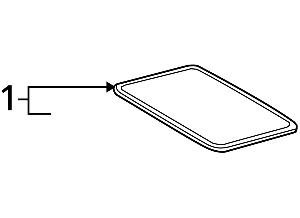 (LOCAL PICKUP ONLY) Roof Glass Fits 04-13 HIGHLANDER 1928139 - Изображение 4 из 4