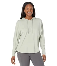 The Normal Brand Active Puremeso Dolman Hoodie Women's Small Sage Pullover GBO80
