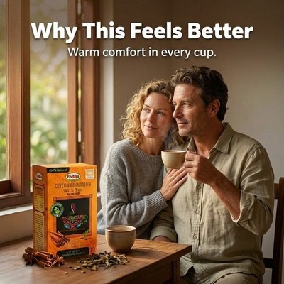 Fadna Ceylon Cinnamon natural high quality herbal  tea (Triple Pack Offer)