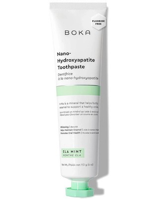 Boka Fluoride Free Toothpaste Nano Hydroxyapatite, Helps Remineralize,