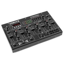 Vonyx STM2290 8-Channel Bluetooth DJ Mixer with USB & MP3 Playback