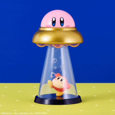 Kirby's Dream Land Pupupu na Shinseikatsu UFO Kirby Light H17cm | eBay