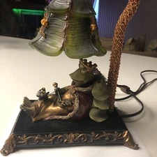 Sterling King Frog Table Lamp