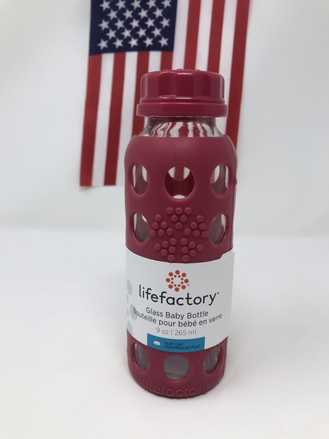 lifefactory 9 oz glass baby bottle