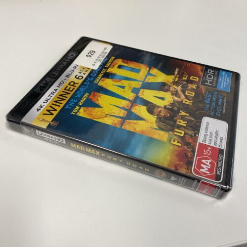 MAD MAX Fury Road - 4K Ultra HD UHD + Blu-Ray NEW & SEALED - Picture 2 of 3