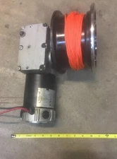 Electric Gearbox Motor winch capstan power winch crab pot puller 12v 24v dc