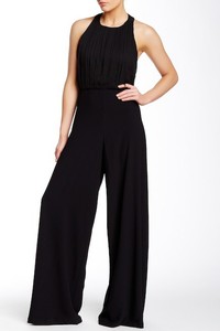alice and olivia pleated jumpsuit
