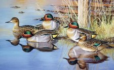 Ceramic Backsplash Tile Mural Waterfowl Bird Kitchen/Bathroom - Little Gems