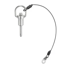 Ball Locking Pins with Button Handle, 5mm x 15mm Push-Button Quick Release Pin