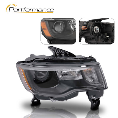 FOR JEEP GRAND Cherokee 2019-2021 Headlight Black HID/Xenon Driver Left