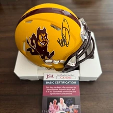KENNY DILLINGHAM Signed Autographed Mini Helmet ASU Arizona State Auto JSA COA+