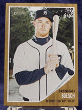 2011 Topps Heritage #154 - Brennan Boesch - Detroit Tigers - Near Mint