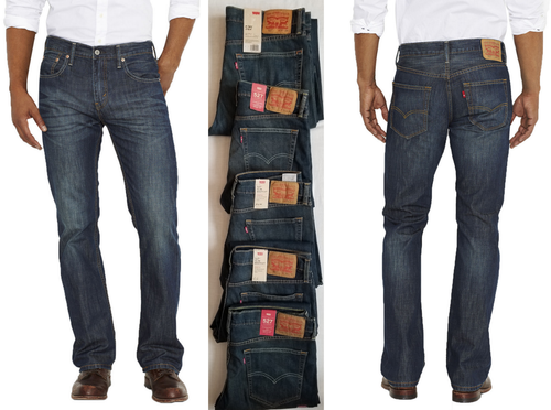 Levi's 527 Slim Bootcut Mens Stretch 