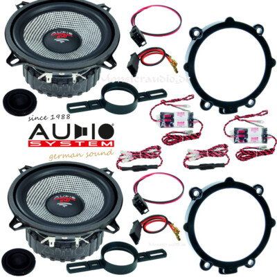AUDIO SYSTEM 280Watt 13cm Lautsprecher XFIT für Mercedes Sprinter W906 Boxen Set