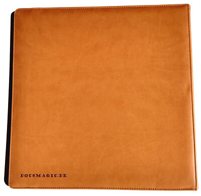 Docsmagic.de Pro-Player Premium 12/24-Pocket Playset Album Brown - 480 Card Bind
