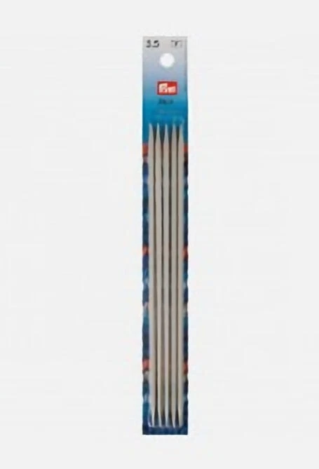 AIGUILLES A TRICOTER 20 cm DOUBLE POINTE METAL special chaussettes N°3.5 - Photo 1/1