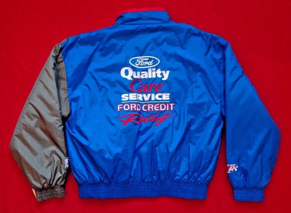 Chaqueta Chase XL NUEVA NASCAR firmada por Dale Jarrett Ford Quality Care #88 Foto 2 de 4