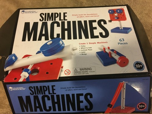 Learning Resources 5 Simple Machines Science Set 63 Pcs Kit-STEM-New Sealed - Picture 5 of 7