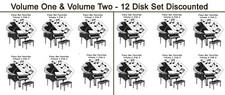 Piano Bar Favorites for Player Pianos Floppy Disk, CD, USB, 6 Or 12 Disk Sets