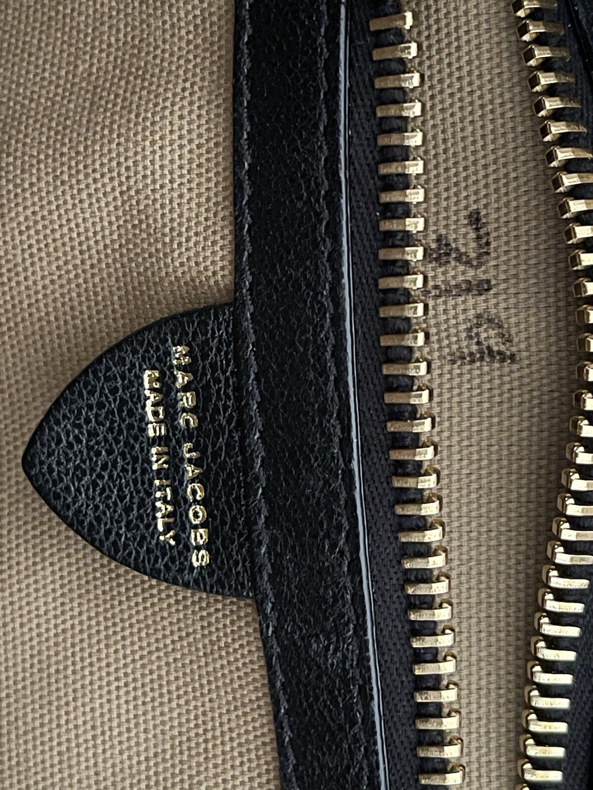 Marc Jacob’s Venetia Black Satchel Made In Italy image 9