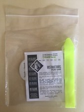 US GLOVE BEGINNER GYMNASTICS HOOK  LOOP HAND GRIPS LG HOT YELLOW WEIGHTLIFTING