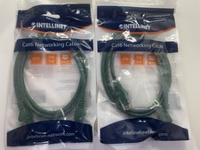 2 pk Cat6 Ethernet Networking Cable - Intelli...