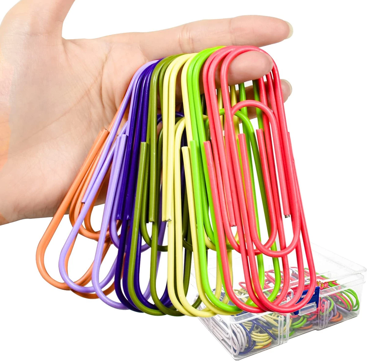 Mega Large Paper Clips 50 Pack 4 Inche Extra Large Jumbo Multicolored Paper  Clip