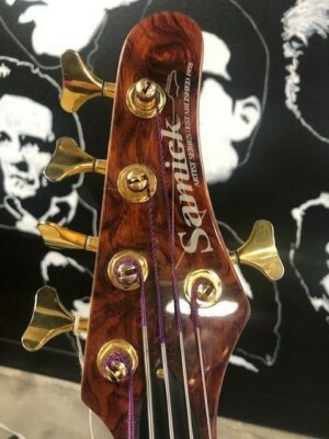 Samick 5 string bass Natural Spalted | eBay