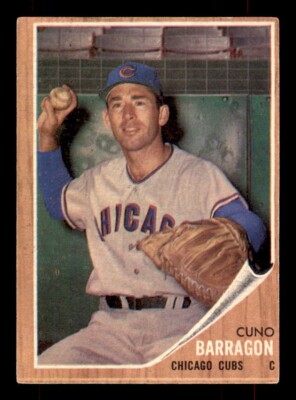 1962 Topps Baseball #66 Cuno Barragon VG/EX *e1
