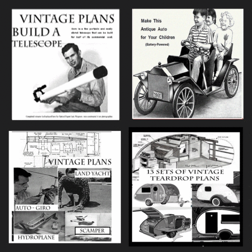 Resale business for sale vintage plans documents books projects 100