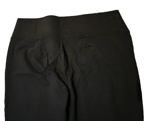 NINE WEST Women's Black Front Seam Pull-On Skinny Leggings Pants Sz. XXL - Picture 7 of 8