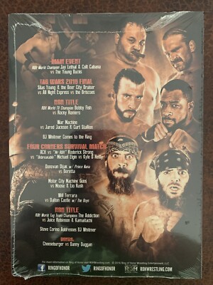ROH Road To Best In The World: Milwaukee 2016 DVD NEW, SEALED Ring