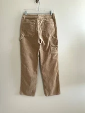 SO good for life Corduroy Carpenter Pants Juniors 9/29 Khaki Straight Leg