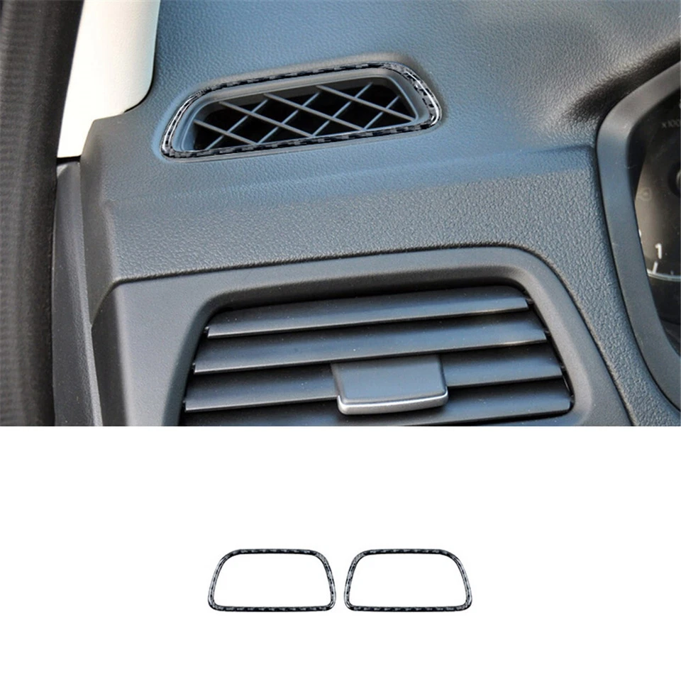 53Pcs Carbon Fiber Full Interior Kit Cover Trim For Honda CR-V 2015-2016 - Image 4 of 4