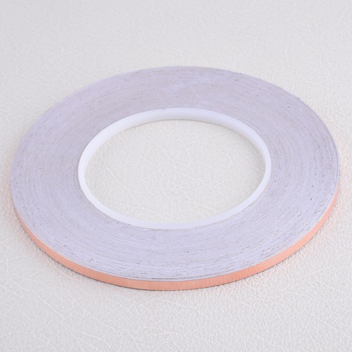 50M 5mm Kupferband Selbstklebend Abschirmband Kupferfolie Klebeband tp