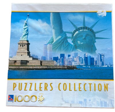 Sure-Lox New York Skyline 1000 pc Puzzle, Brand New. Sealed 28.75”x 19. ...