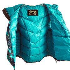 Koppen Women's Hooded Down Vest Size Medium Puffer