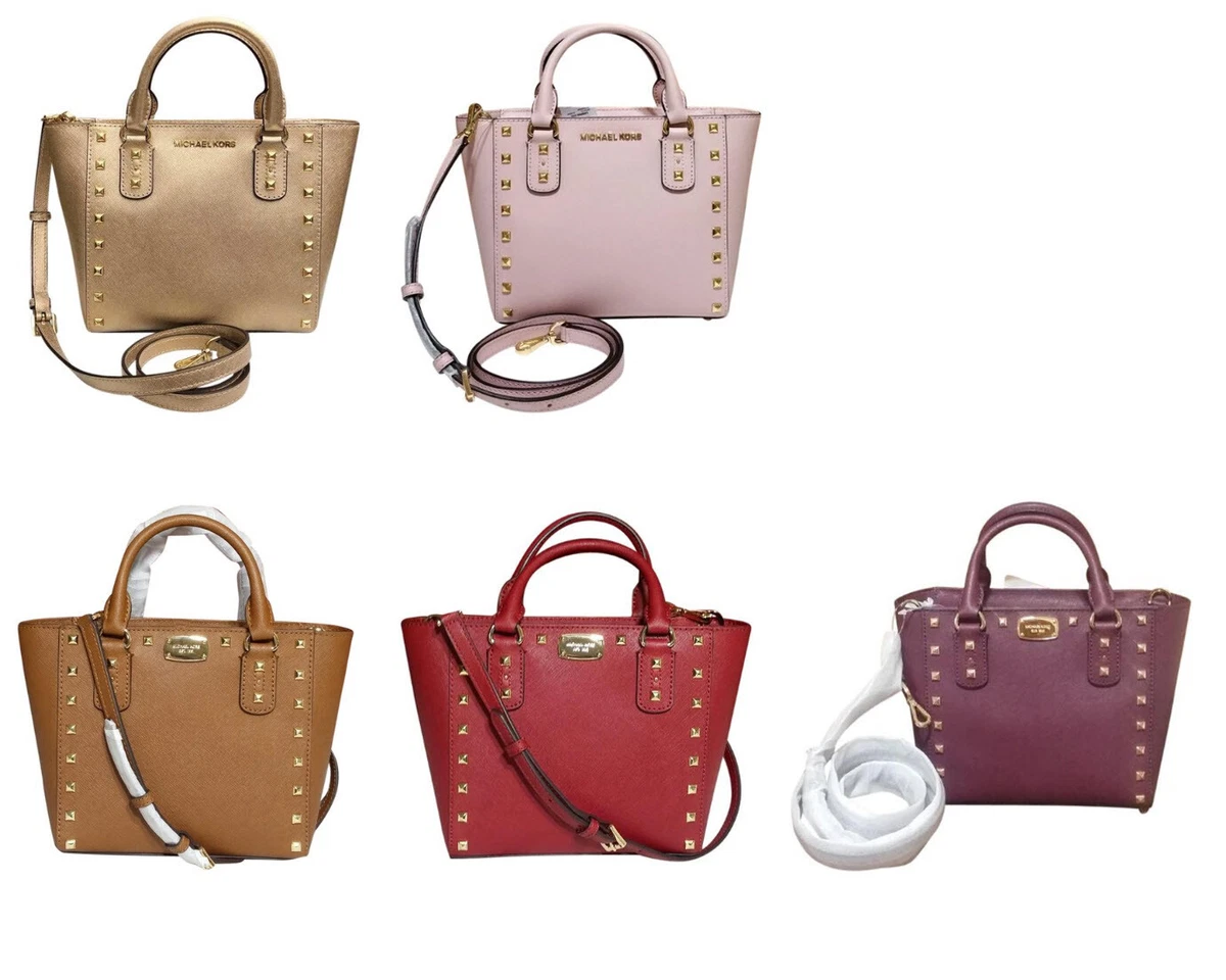Michael kors sandrine small saffiano leather satchel new arrivals