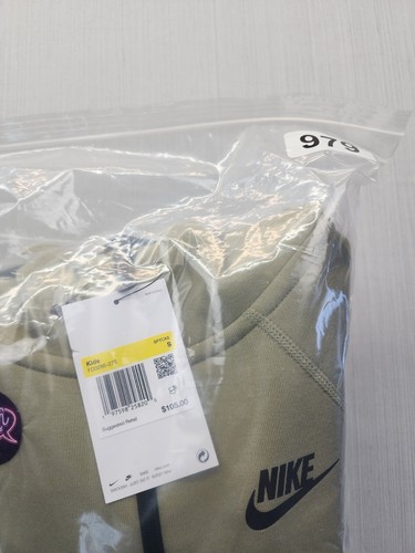 New Nike TECH Fleece Youth Full Zip Hoodie Jacket Kids Boys Size SMALL $105 - Picture 11 of 11