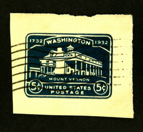 US Stamp Postal Cut Scott# U528 Mount Vernon 1932 / Bicentennial / Mt. Vernon - Picture 2 of 3