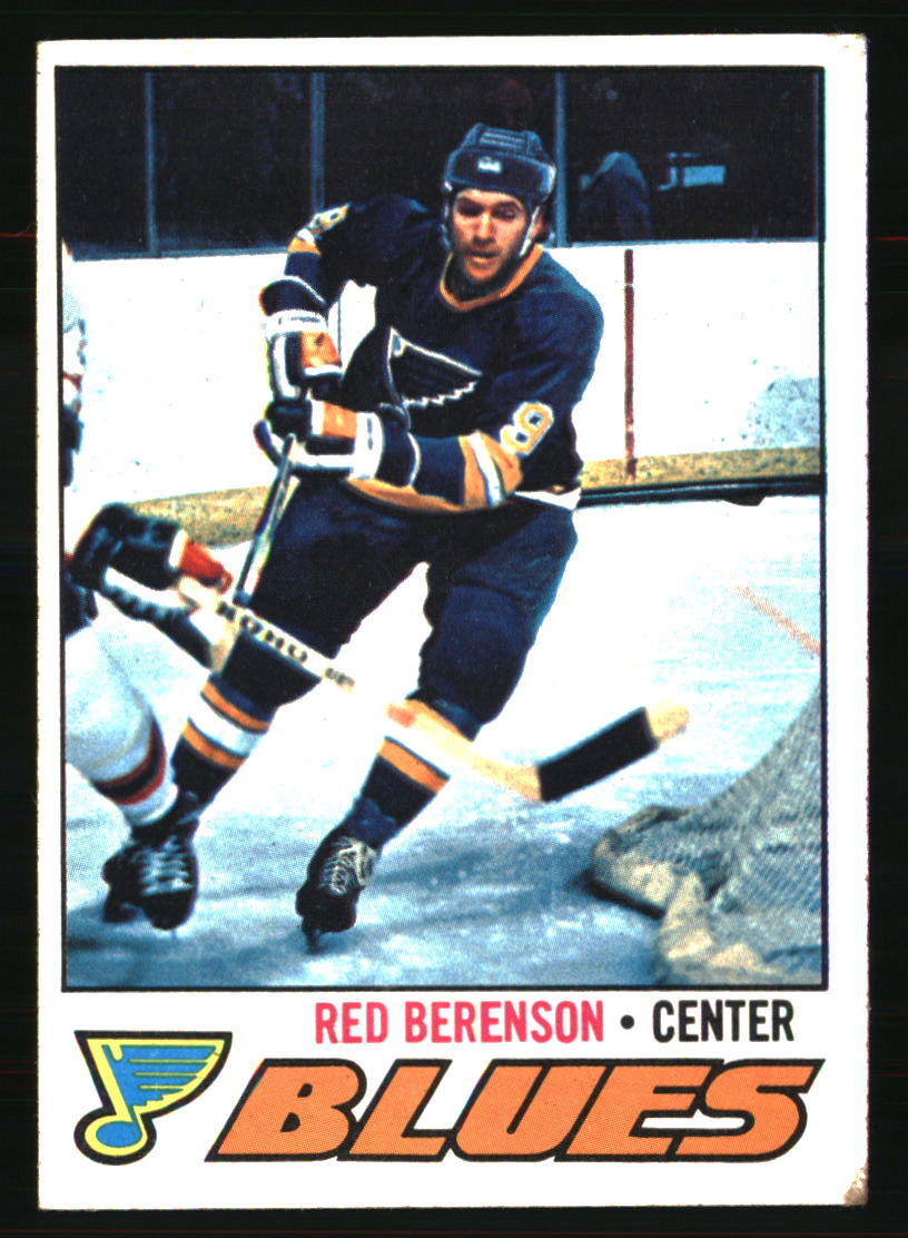 Red Berenson 1977 Topps #107  Hockey Card